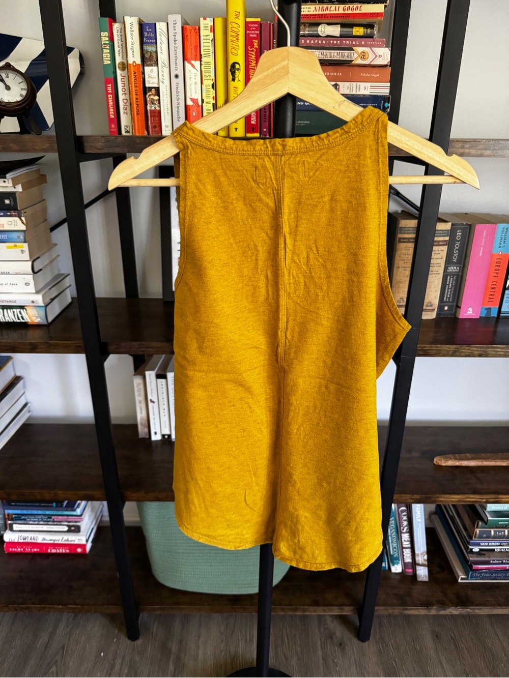 United by Blue • Women's Mustard High/Neck Tank Top - Picture 4 of 4